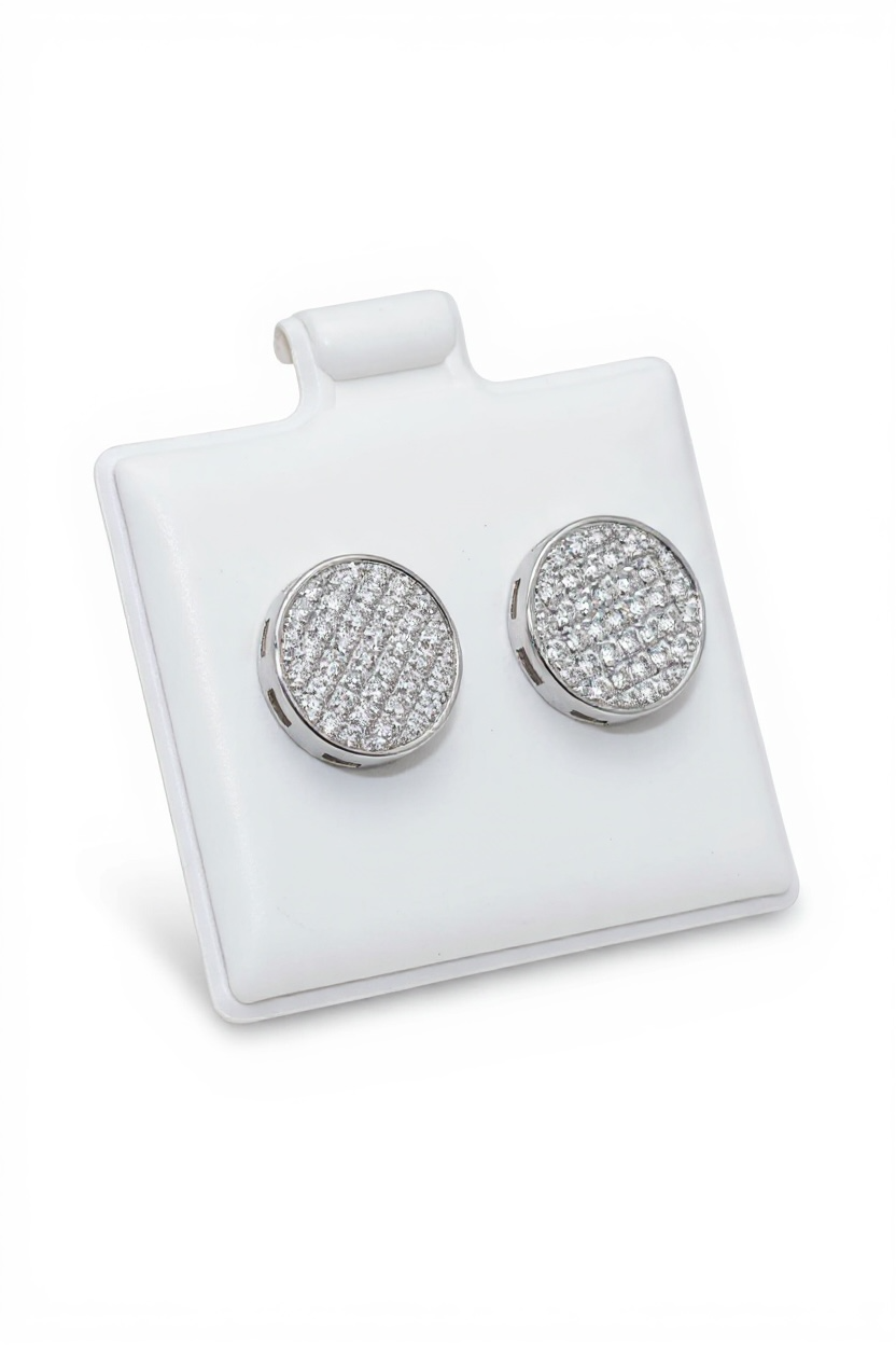 Round Sterling Studs