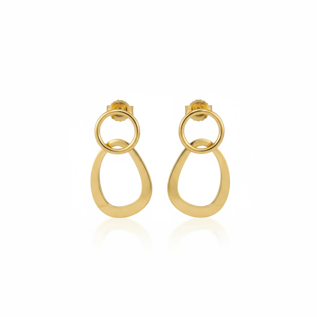Gold Drop Earrings