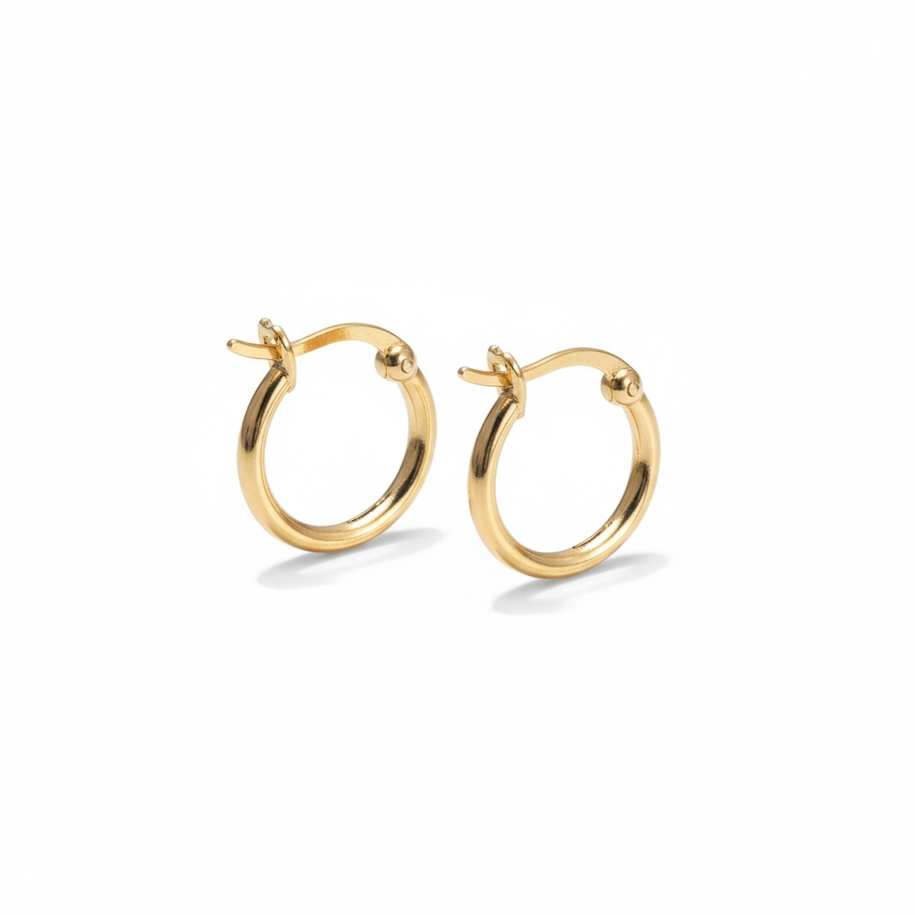 Small Gold Hoops