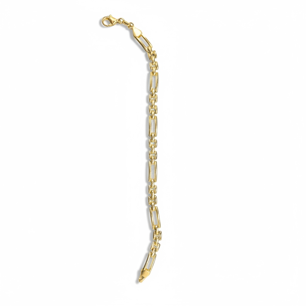 Brass Link Bracelet