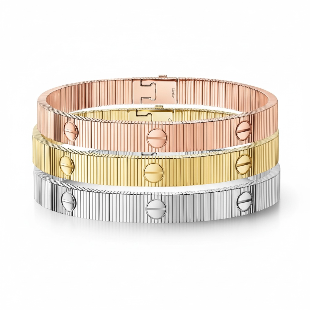 Ribbed Flexible Bracelets