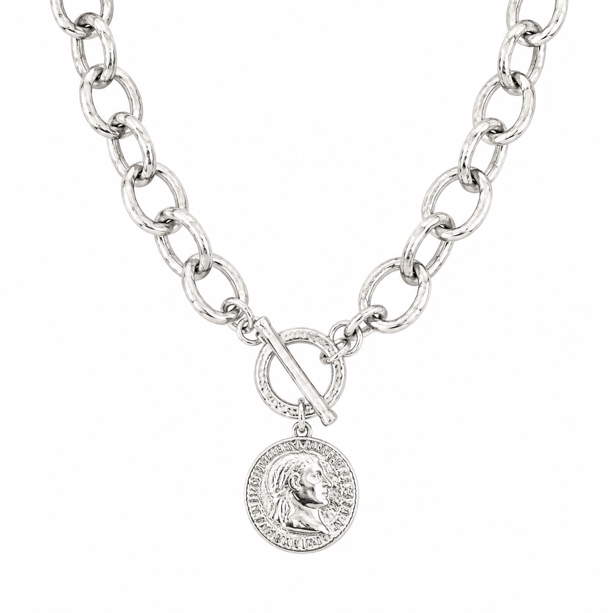 Chunky Coin Necklace