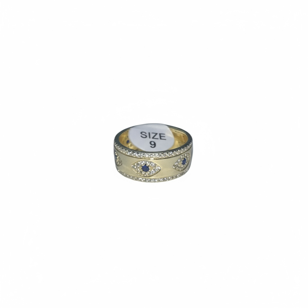 Evil eye ring
