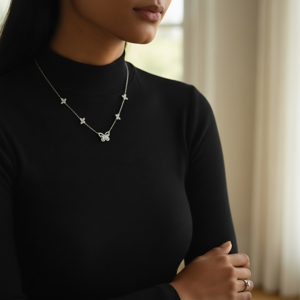 Butterfly necklace
