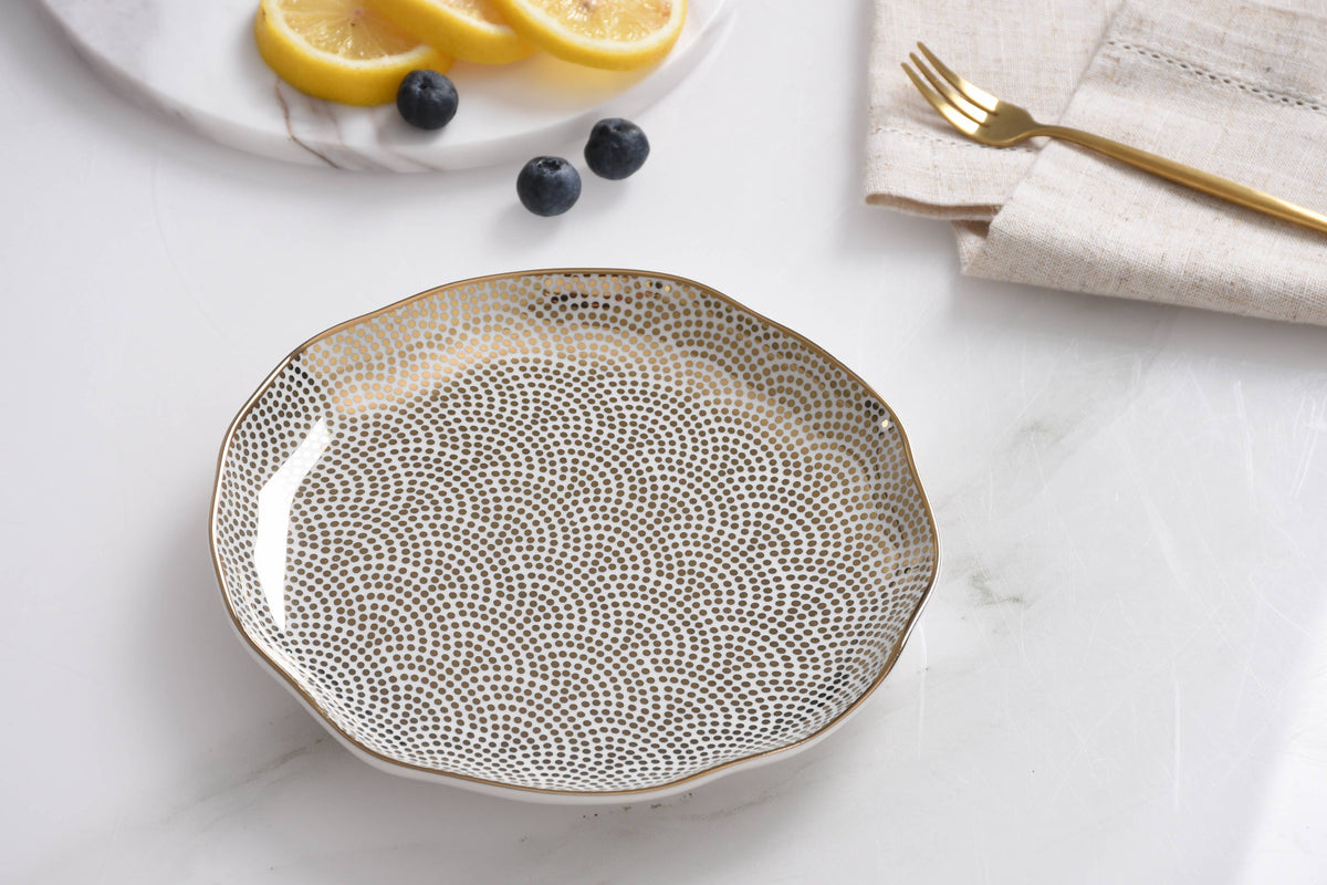 Round Appetizer/Dessert Plate