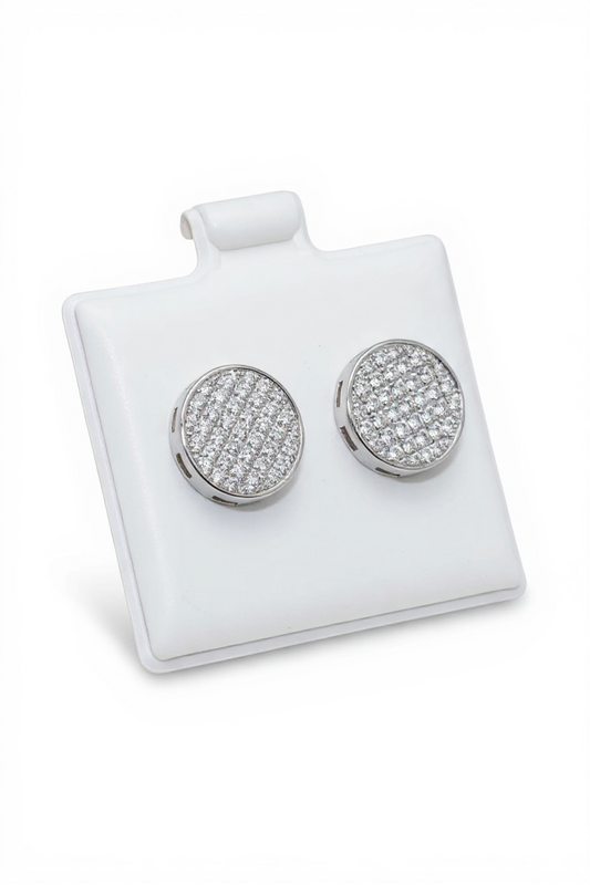 Round Sterling Studs