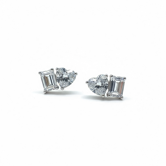 Toi et Moi Stud Earrings