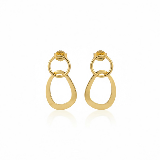 Gold Drop Earrings