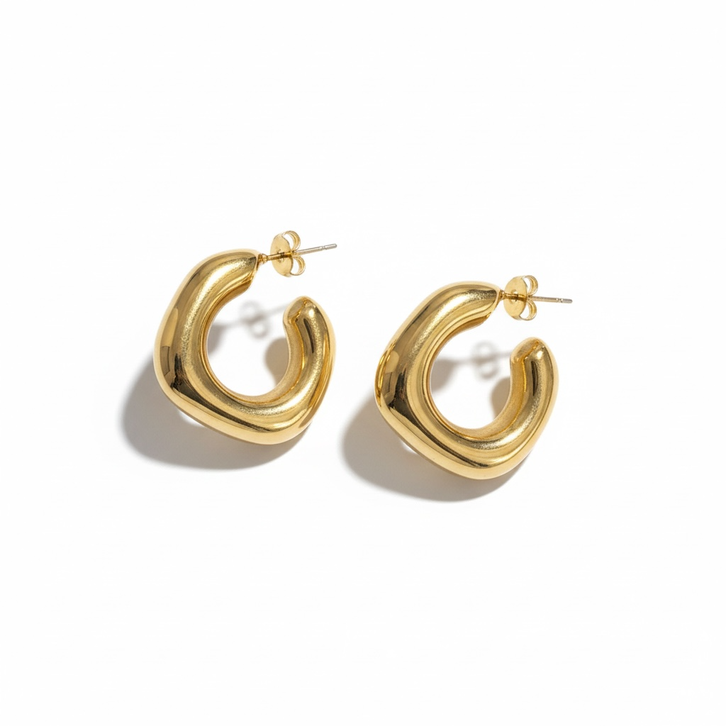 Brass Hoops