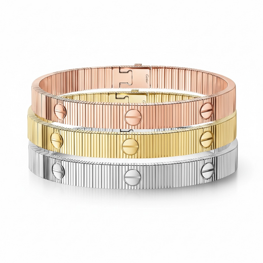 Ribbed Flexible Bracelets