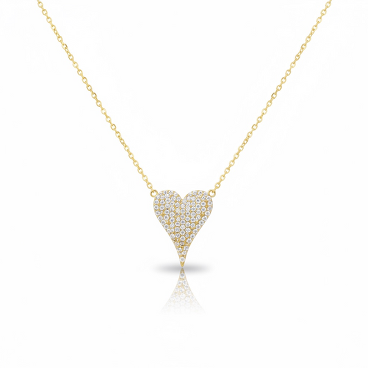 CZ Heart Necklace
