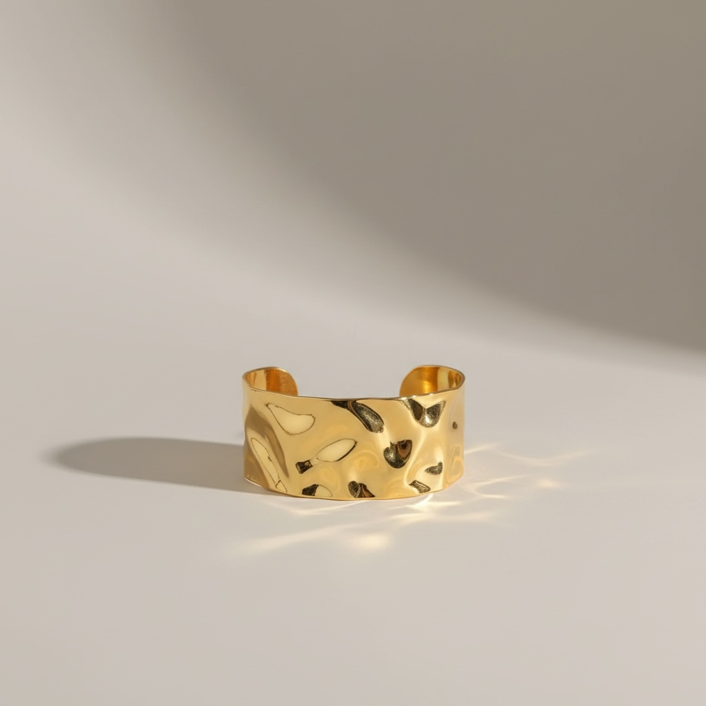 Hammered Cuff