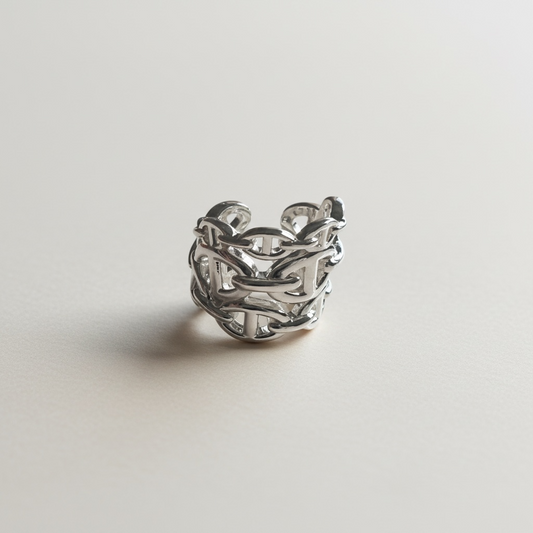 Stacked Mariner Link Ring