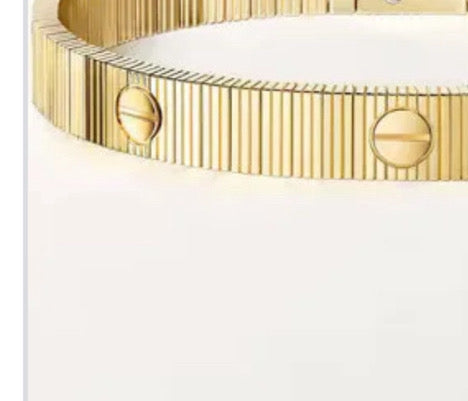 Flexible Gold Plated bracelet