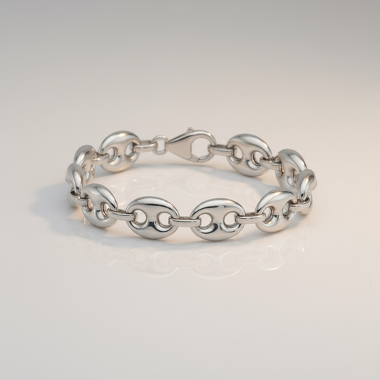Puffed Gucci Link Bracelet