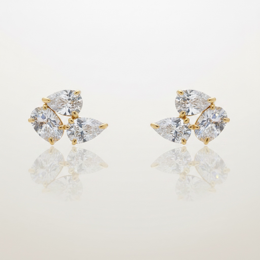 Triple Solitaire Studs