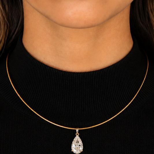 Pear Lab Diamond Omega Chain
