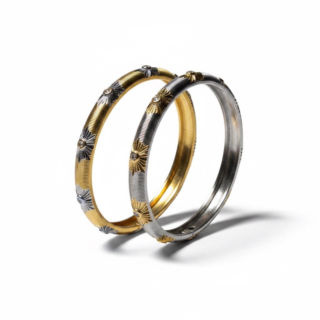Two Tone Bangles