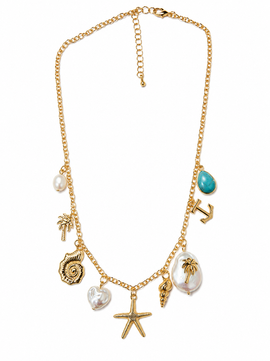 Beach Charm Necklace