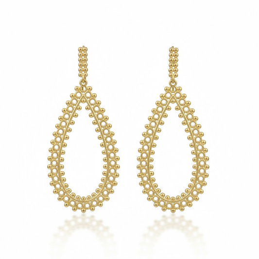 Gold Statement Earrings