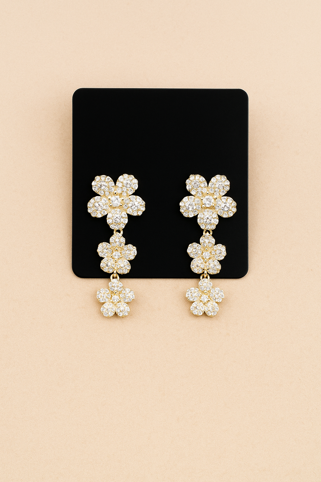 Hanging Flower Earrings