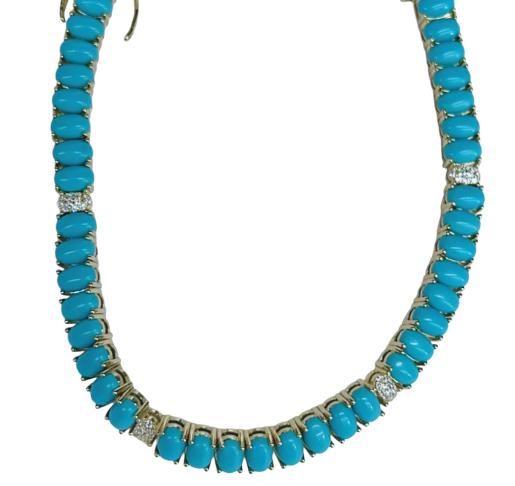Turquoise Tennis Bracelet