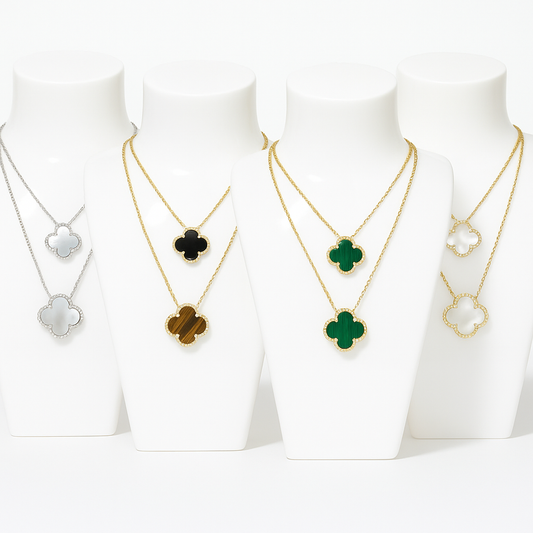 Clover necklaces
