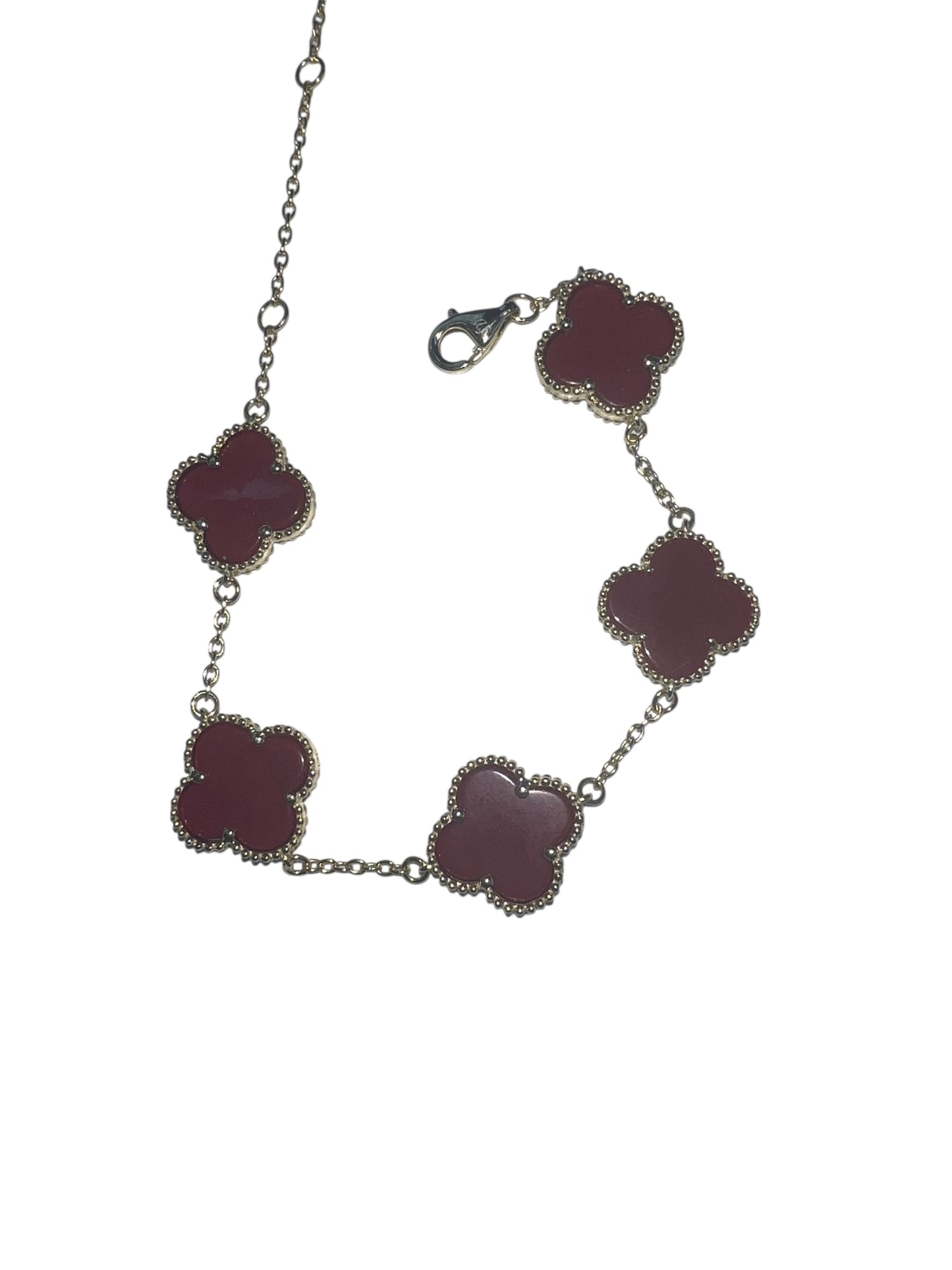 Colored Clover bracelet