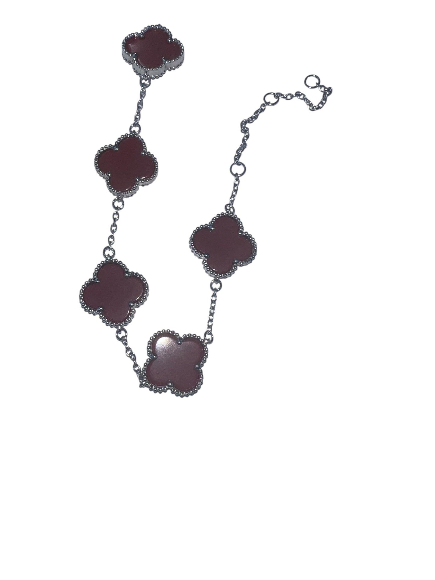 Colored Clover bracelet