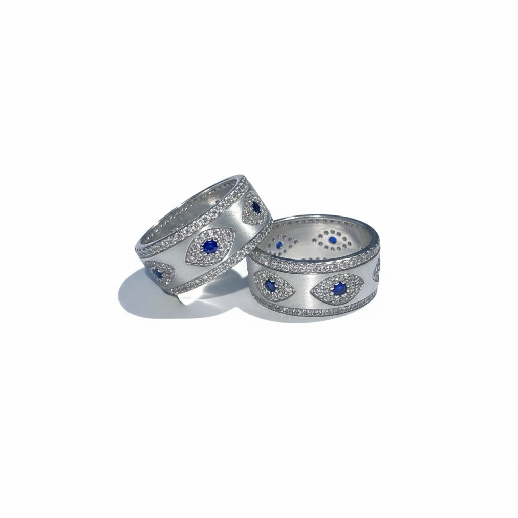 Evil eye ring