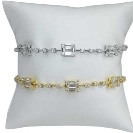 Multi Stone CZ Bracelet