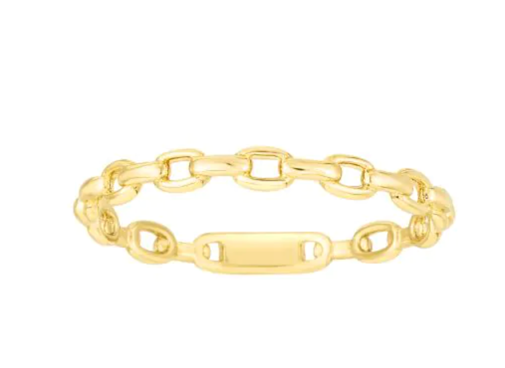 Oval Link Ring