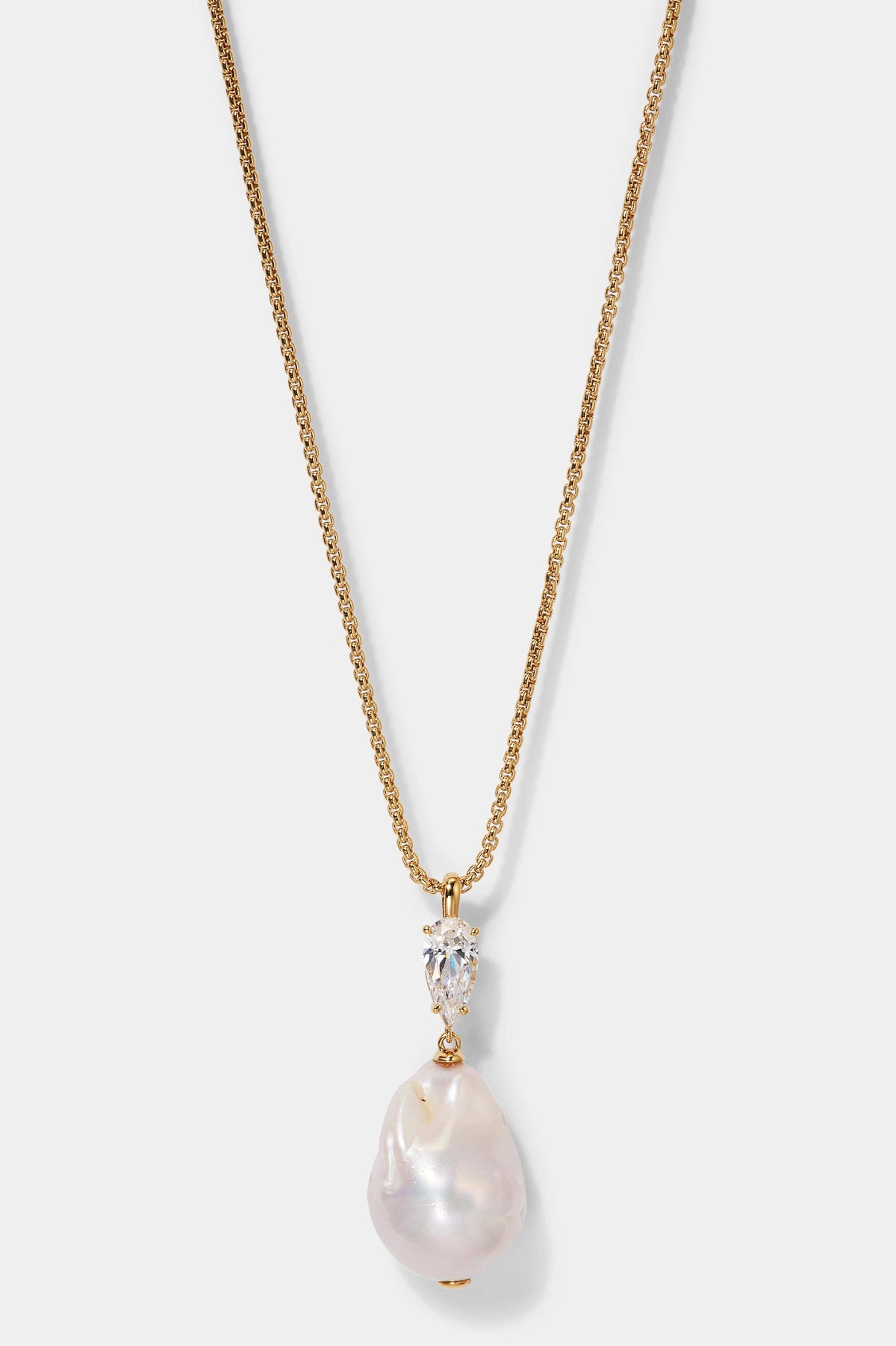 LONDON 22" FRESHWATER PEARL PENDANT NECKLACE