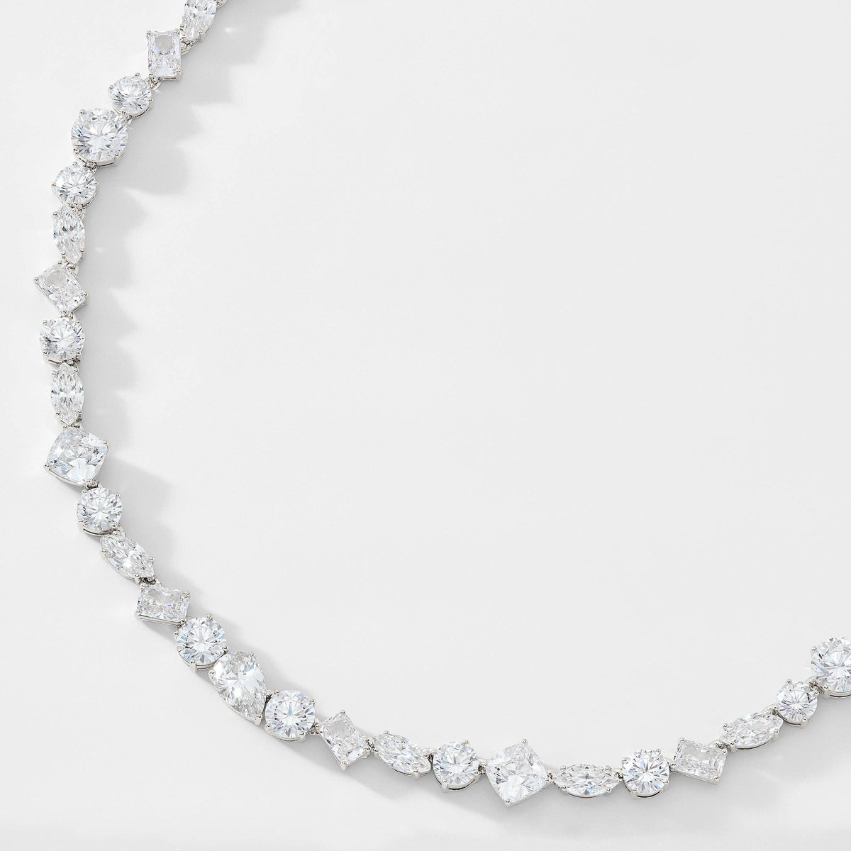 INVITATION ONLY LARGE CZ CHOKER NECKLACE