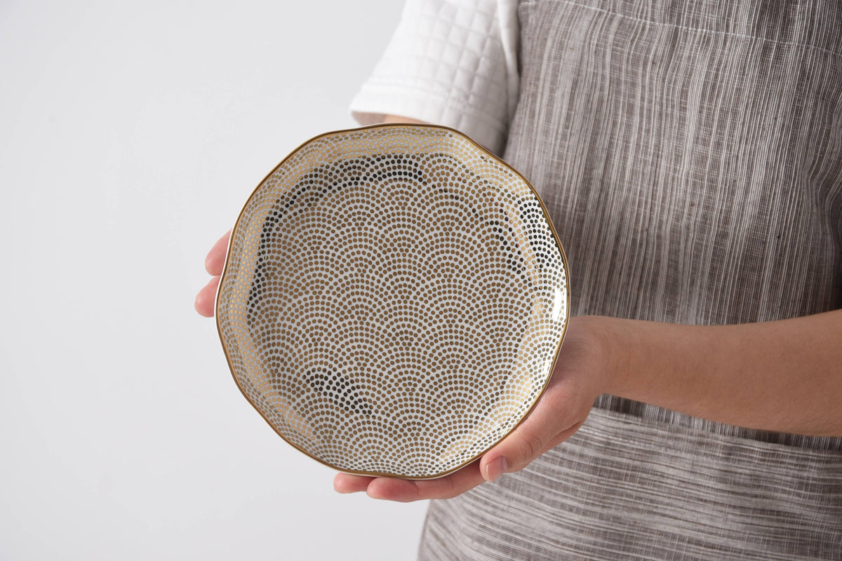 Round Appetizer/Dessert Plate