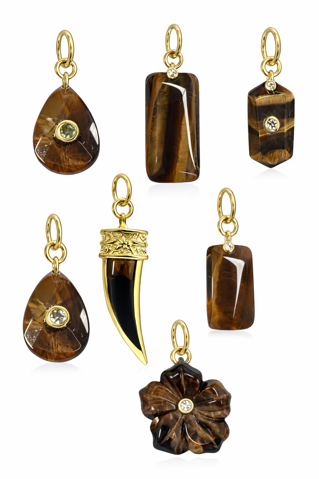 Tiger Eye Charms